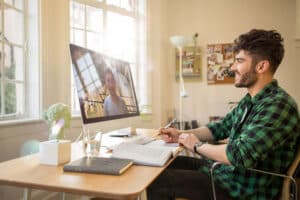 Online privéles van Language Corner voor internationale medewerkers